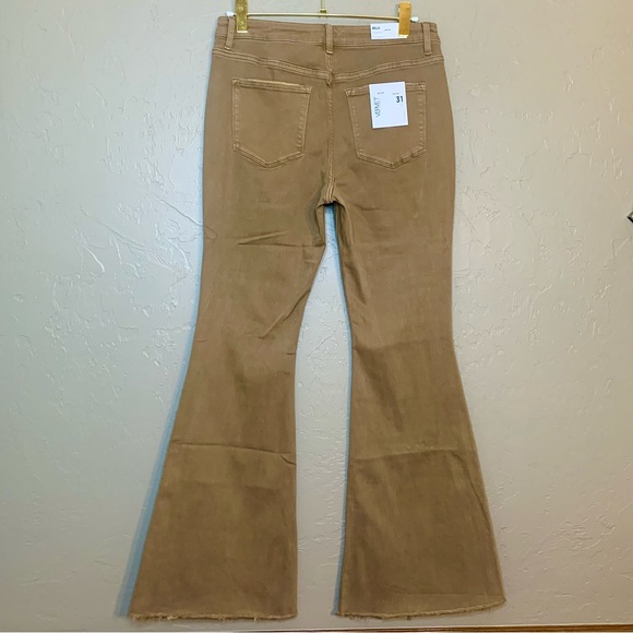 VERVET Bella High Rise Flare Jeans NWT Sz 32/33 (Tagged Sz 31, but RUN LARGE!) - Picture 9 of 15
